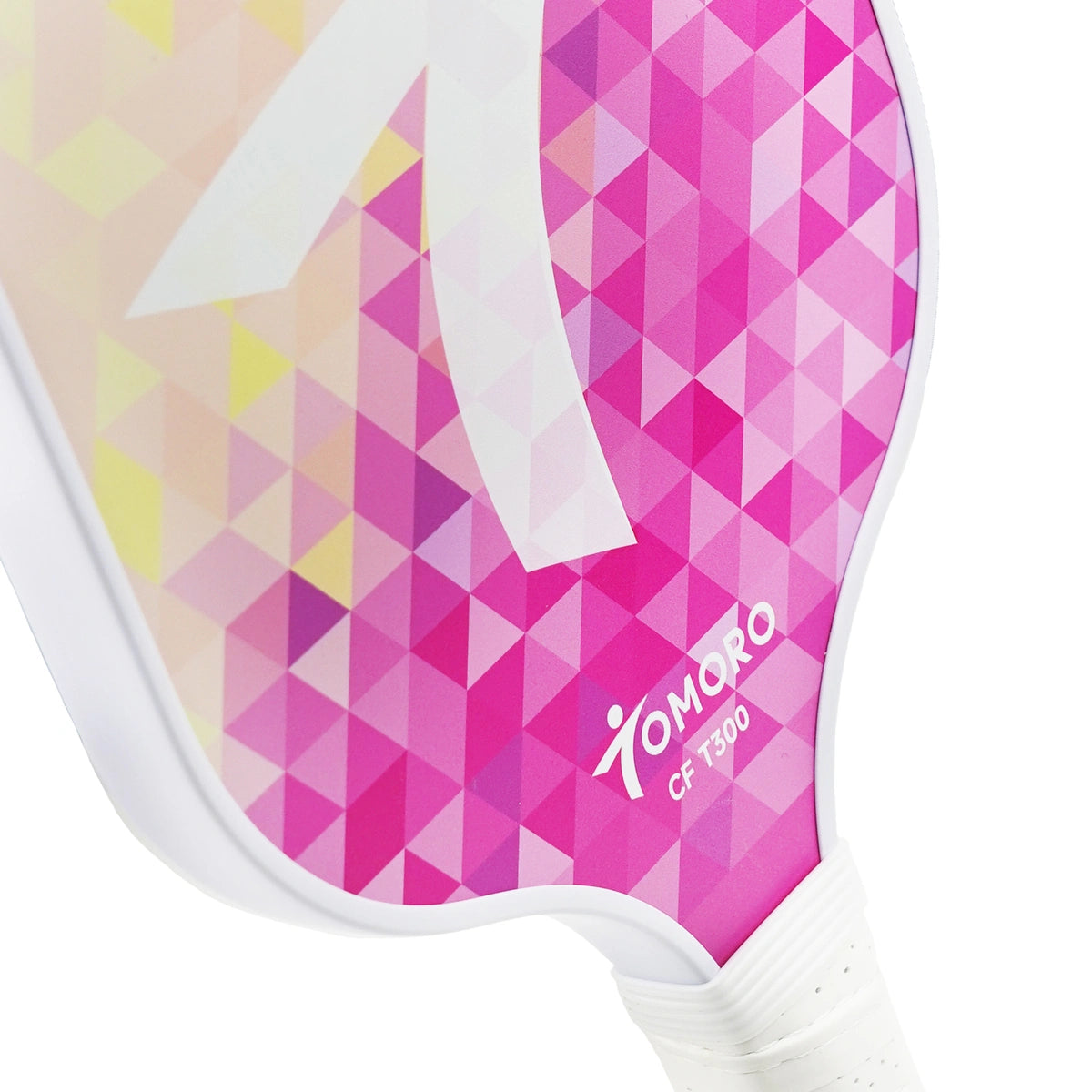 Pink Graphite Carbon Fiber Pickleball Paddle 13mm for Intermediate  Designer Collection