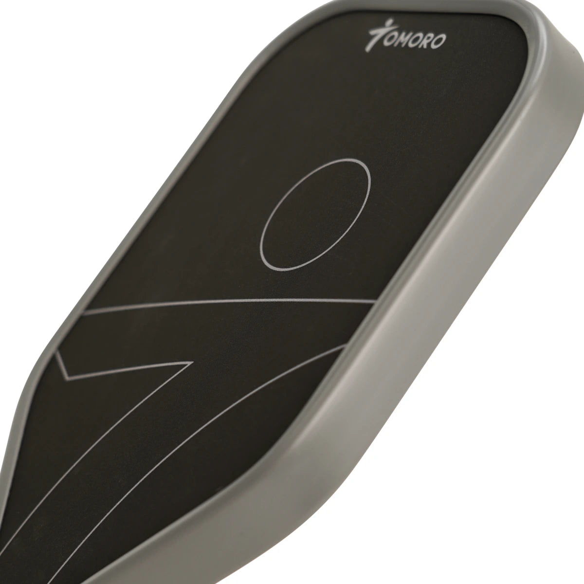 Raw Carbon Fiber Pickleball Training Paddle 16mm Sweet Spot Trainer