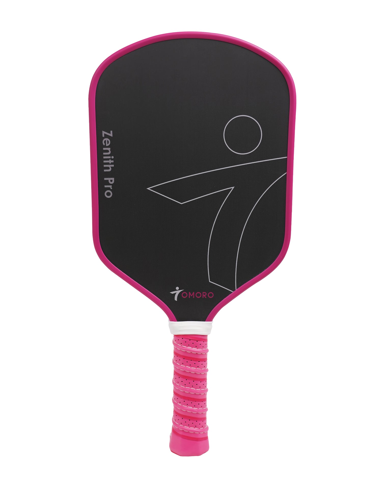 T700 Raw Carbon Thermoformed Zenith Pro Pickleball Paddle