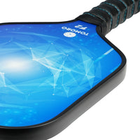 Pickleball Paddle 16mm Galaxy Blue F2 untuk Pertengahan